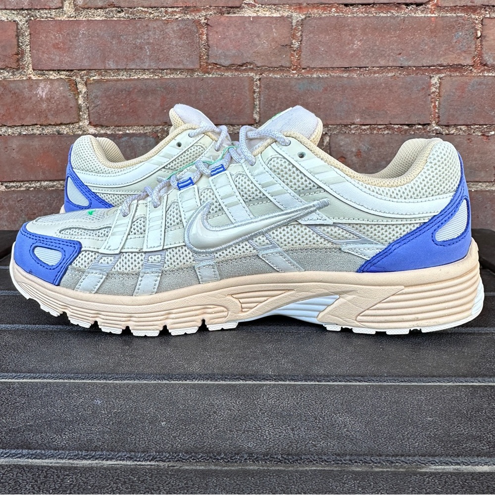 Nike P-6000 Athletic Department | Coconut Milk & Blue | 10 1/2
